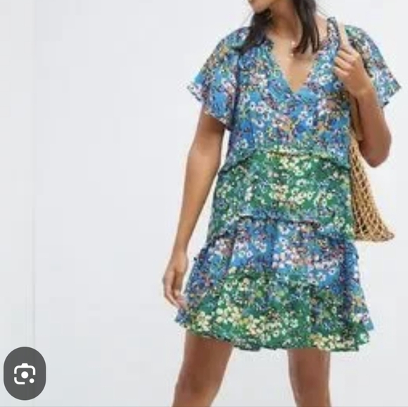 By anthropologie Floral Dress - Picture 1 of 10
